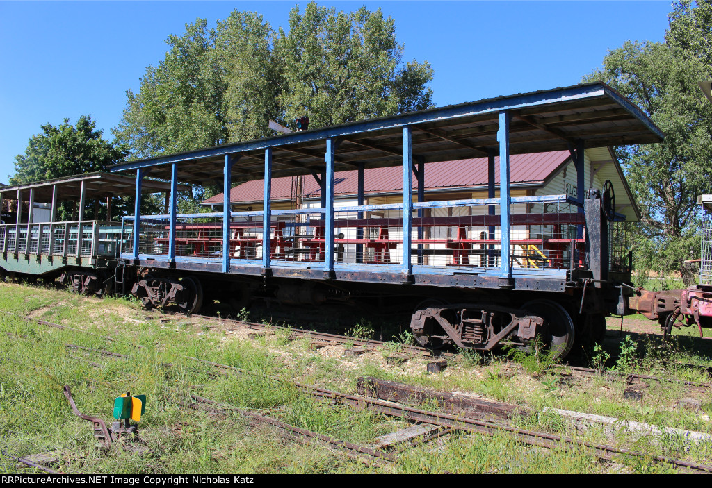 SC&S Blue Flatcar